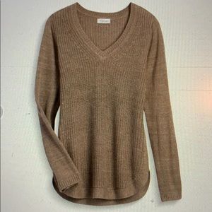 Cotton blend V Neck Sweater. Never Worn!!